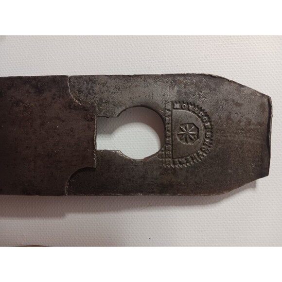 Moulson Brothers Antique Wood Plane Blade 1800s Greenfield Tool Co Coffin - Picture 11 of 13